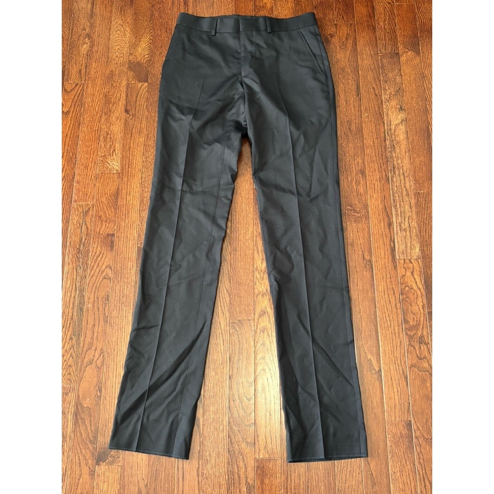 Hermes uniform suit pants Navy Blue European 38 U Hemmed NWOT
